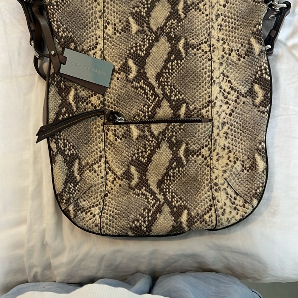 Snakeskin Patterned Women's Bag